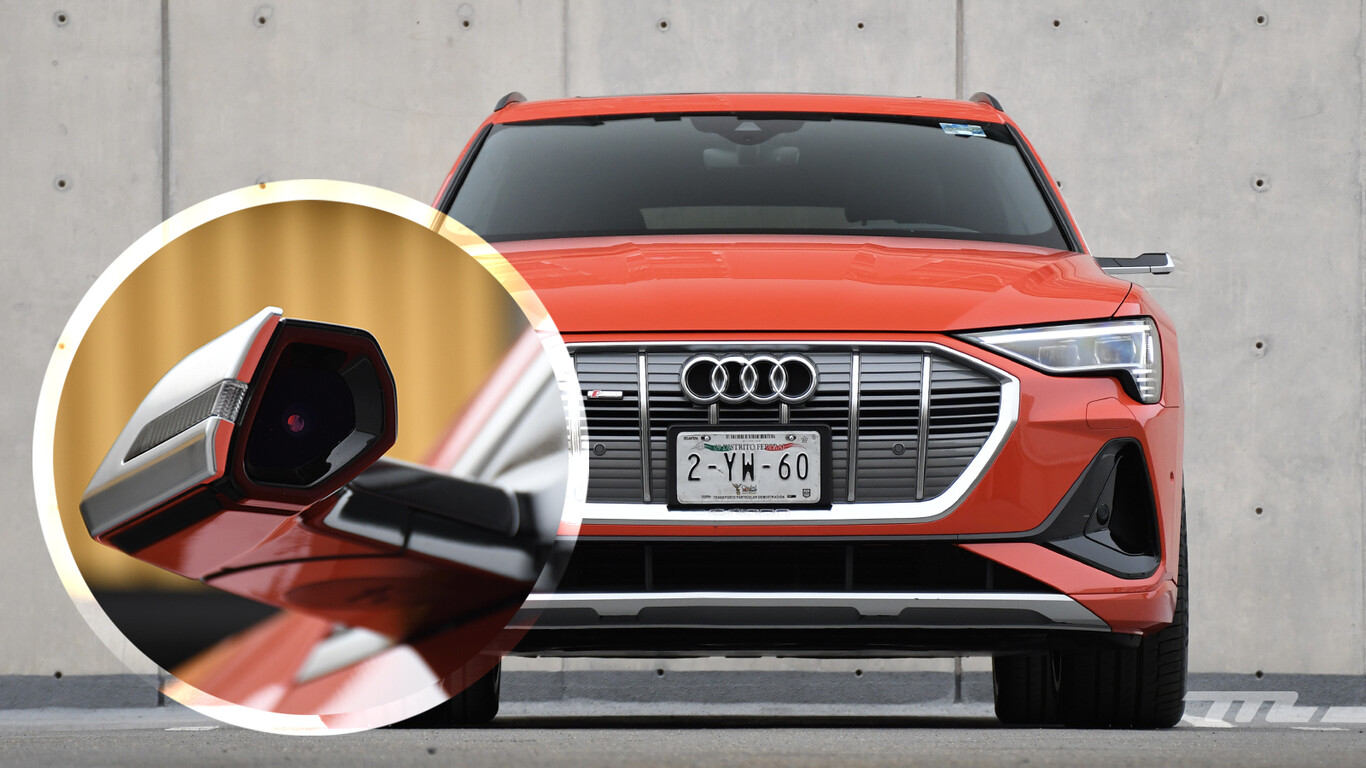 ¡El primer auto sin espejos en México! Probamos las cámaras laterales del Audi e-tron Sportback