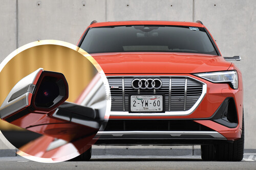 ¡El primer auto sin espejos en México! Probamos las cámaras laterales del Audi e-tron Sportback