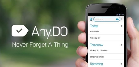 Any.DO se actualiza con soporte para Google Now y Google Glass