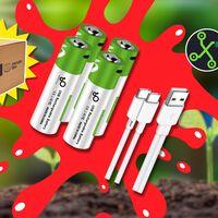 Estas pilas AA se recargan vía USB y ofrecen gran autonomía: por promoción, apenas cuestan 69 pesos cada una en Mercado Libre 