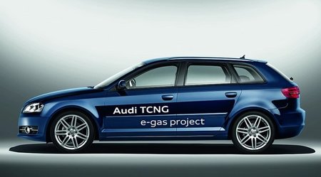 Audi e-gas project: A3 TCNG (gas natural comprimido)