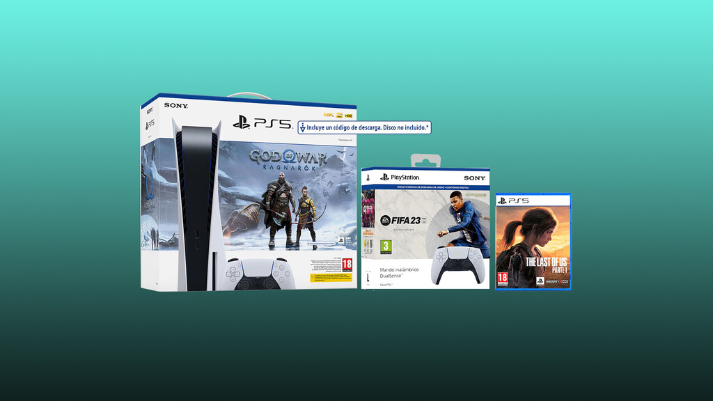 El stock de PlayStation 5 vuelve por el 11 del 11 en El Corte Inglés: hazte con este pack con 3 juegos y un mando extra El stock de PlayStation 5 vuelve por el 11 del 11 en El Corte Inglés: hazte con este pack con 3 juegos y un mando extra