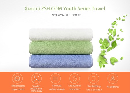 Xiaomi Towel, la toalla de Xiaomi, por 4,22 euros y envío gratis con este cupón