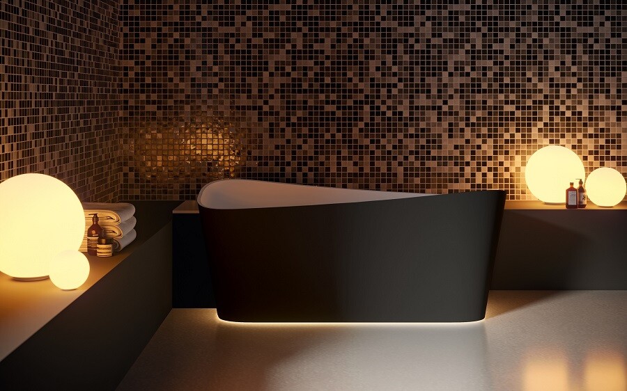 Personaliza tu baño: Las bañeras en color son tendencia