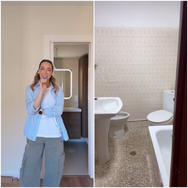Así ha quedado la reforma de un baño antiguo y sin personalidad: "La mayoría de los muebles son de Ikea y ha quedado exactamente como quería" 