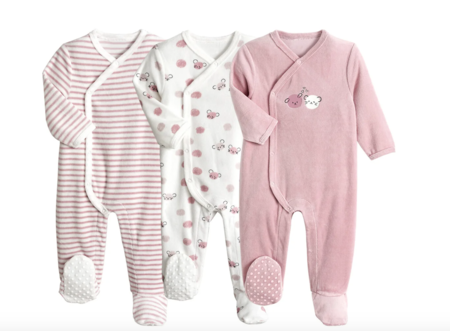 pijamas de bebé