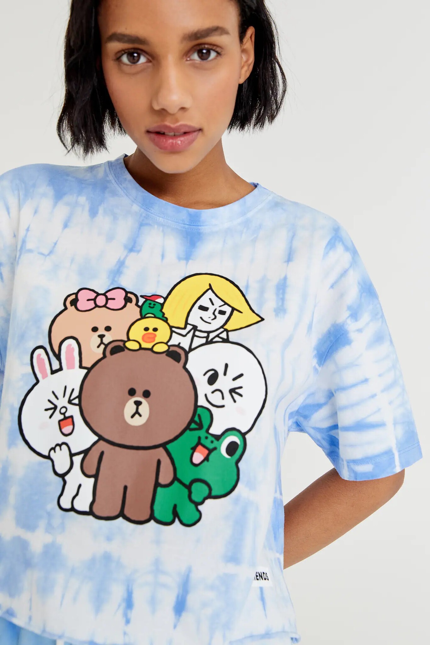 Camiseta Moda Pull&bear Mujer Camisa Estampado Chicas Pull And