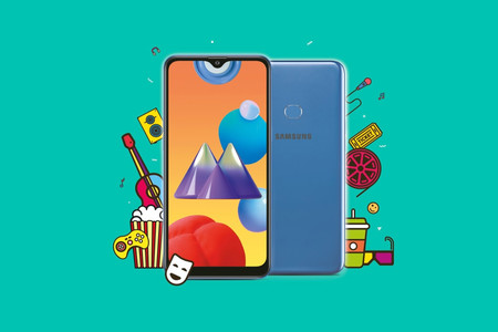 Samsung Galaxy M01s: el más básico de la serie gana el lector de huellas y una pantalla más grande
