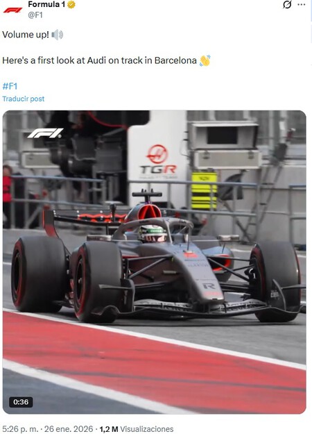 Audi Barcelona F1 2026