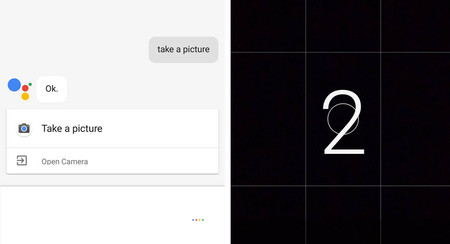 En Nougat 7.1 le puedes pedir a Asistente que te haga una foto