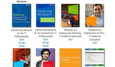 Microsoft ofrece una extensa colección de libros electrónicos gratuitos