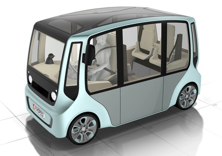 Rinspeed microMAX, investigando nuevos automóviles urbanos