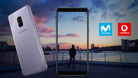 El Samsung Galaxy A8 aterriza en Movistar y Vodafone desde 480 euros con pago a plazos