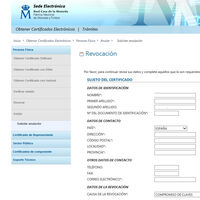 He perdido mi certificado digital, ¿cómo puedo revocarlo para que nadie lo pueda utilizar?