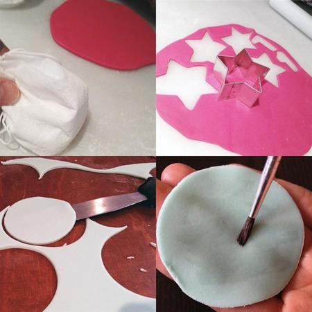 decorar galletas con fondant