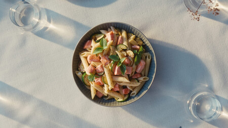 Pasta Salmon Noruego Calabacin