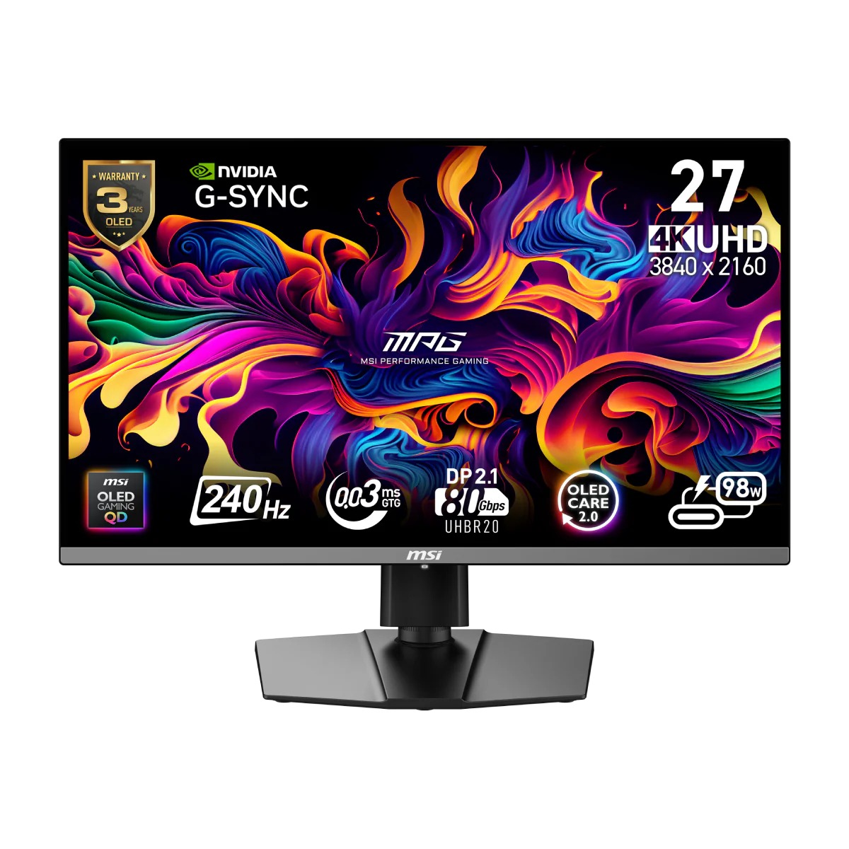 MSI MPG 272URX QD-OLED | Monitor Gaming
