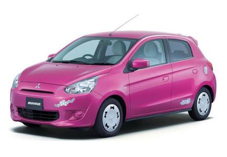 Mitsubishi Mirage Hello Kitty, cuando creías haberlo visto todo