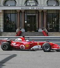 Schumacher y sus "problemas" en la rascasse