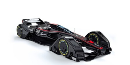 Esto no es un caza de StarWars, es el McLaren MP4-X