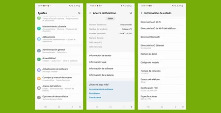 Android のオンタイム稼働時間 One UI