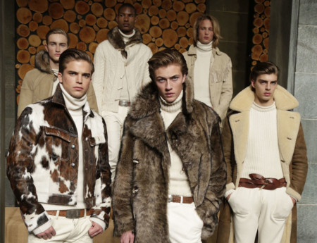 Elegancia y riesgo a partes iguales en la nueva colección de Ralph Lauren Purple Label para el próximo otoño