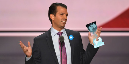 El hijo de Donald Trump y WikiLeaks intercambiaron mensajes durante la campaña electoral