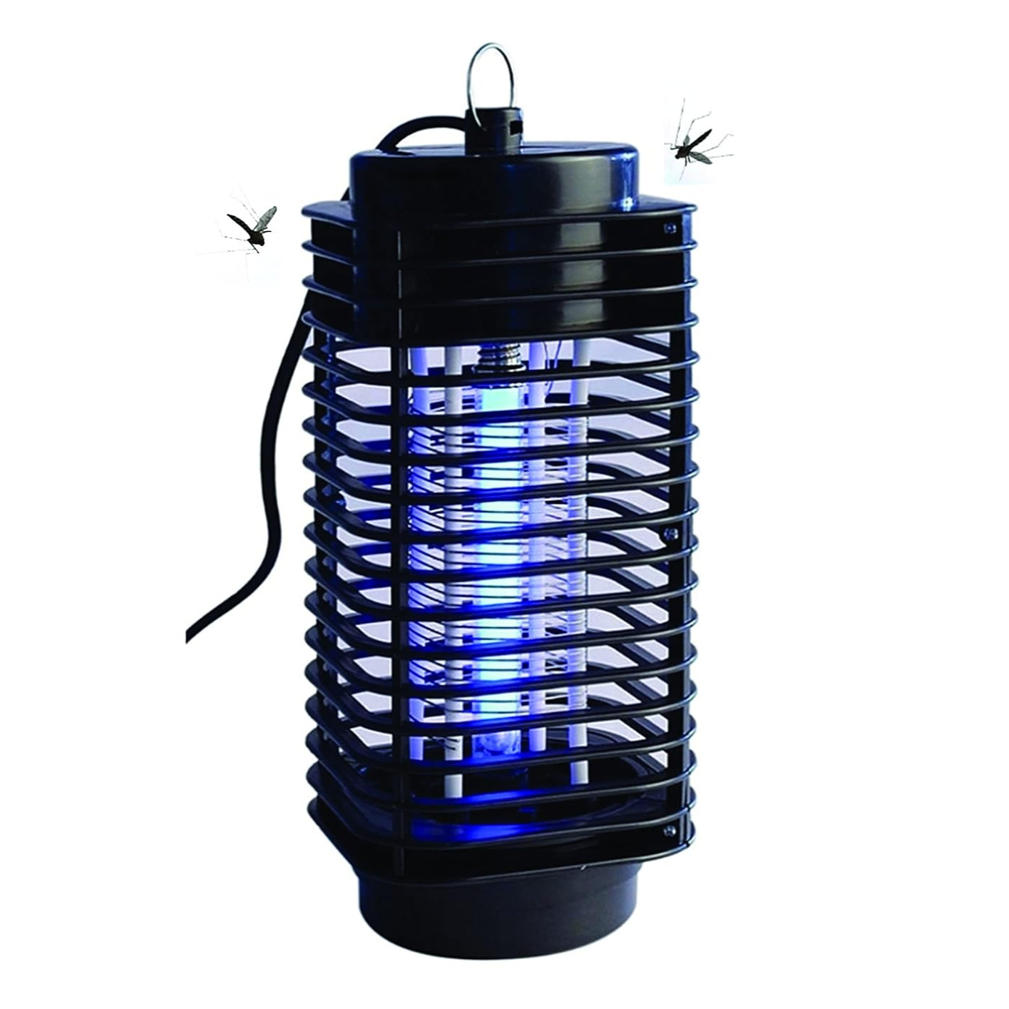 Lámpara UV para insectos, mosquitos y moscas: mata insectos, moscas y mosquitos en interiores y exteriores. 