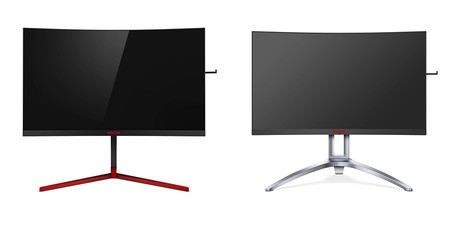 AOC renueva su catálogo de monitores gaming con dos nuevos modelos curvos y resolución QHD