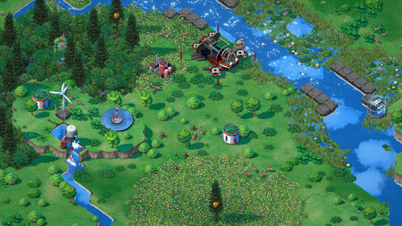 Así es Terra Nil, un precioso videojuego ecologista de construcción de ciudades a la inversa