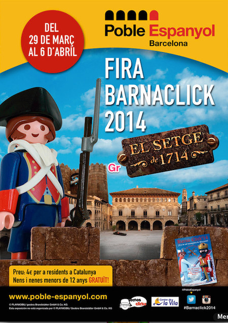 "BarnaClick": feria de coleccionistas de clicks, y centro de ocio familiar. Desde el 29 de marzo en Barcelona
