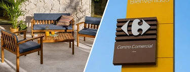 Carrefour liquida esta semana el set de jardín fabricado en madera más sofisticado por menos de 200 euros 