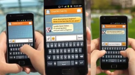 ChatON, llega el servicio de mensajería instantánea de Samsung