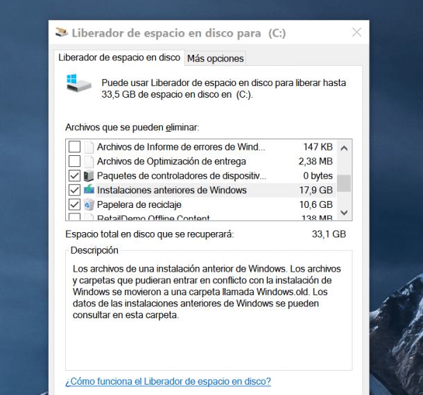 Liberador De Espacio En Disco 610x570