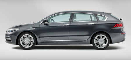 Qoros 3 Estate Concept, vista lateral