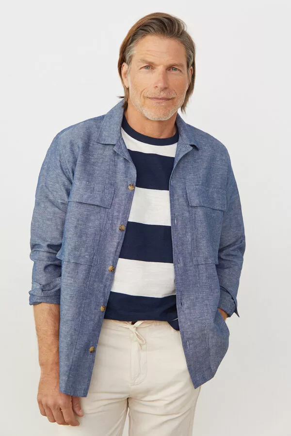 Sobre camisa tailored fit