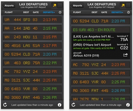 Aplicaciones viajeras: FlightBoard