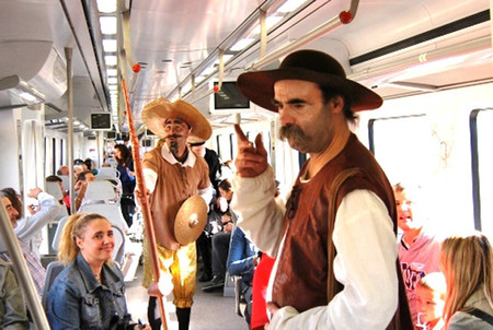 Arte, literatura e historia se dan cita en el Tren de Cervantes