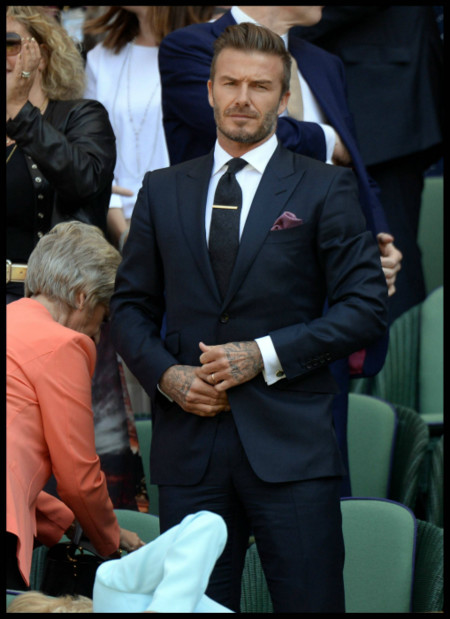 Wimbledon estuvo lleno de famosos bien vestidos... salvo Lewis Hamilton claro