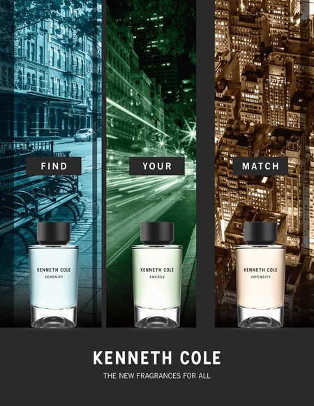 Kenneth Cole lanza una colección de fragancias unisex tan vibrante como enérgica