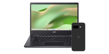 Google Pixel 9a + Acer Chromebook 314