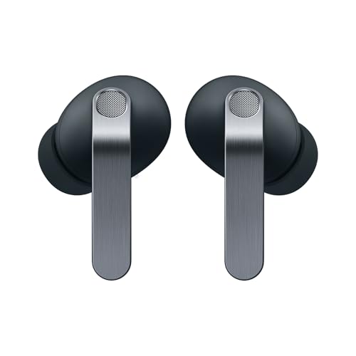 Samsung Galaxy Buds4 Pro, Auriculares Bluetooth, Audio Hi-Fi, Cancelación de Ruido Adaptativa, Llamadas súper claras, Agente IA, Garantía del Fabricante 3 Años+1 Año Extra, Negro (Versión Española)
