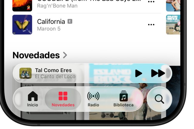 La beta 4 de iOS 26 está aquí. Hay novedades y por fin Liquid Glass ...