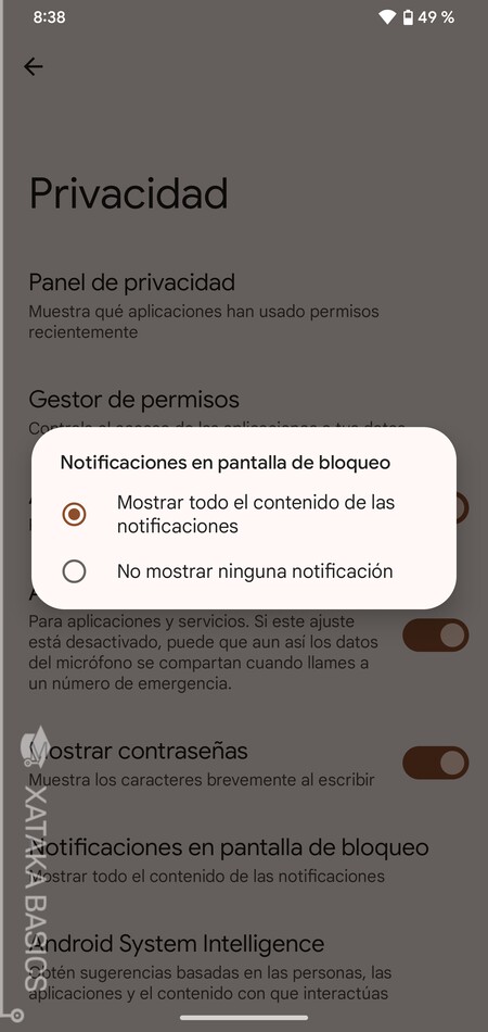 Contenido Notificacion