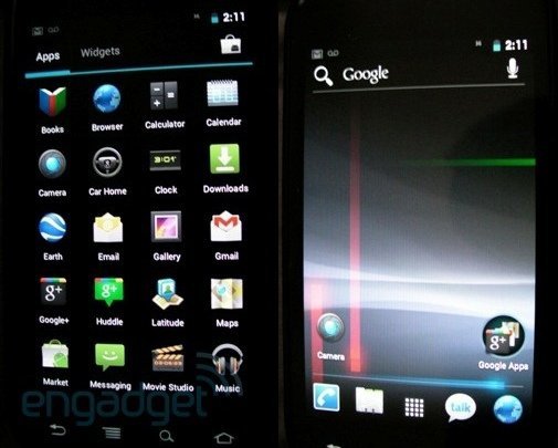 Posible Ice Cream Sandwich, en vídeo