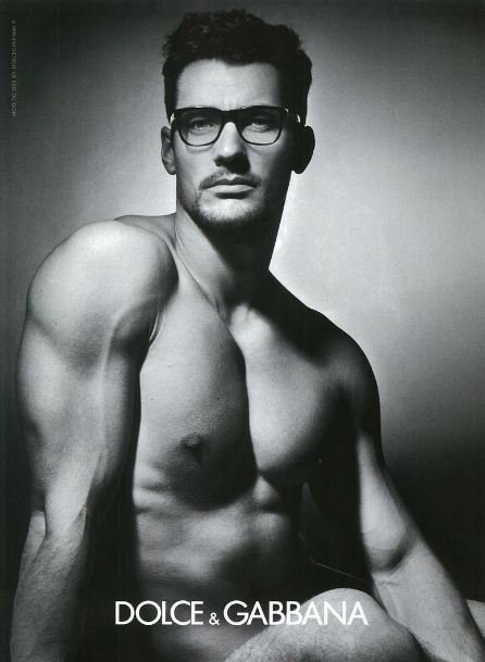El 'gafapasta' más sexy-buenorro se llama David de apellido Gandy