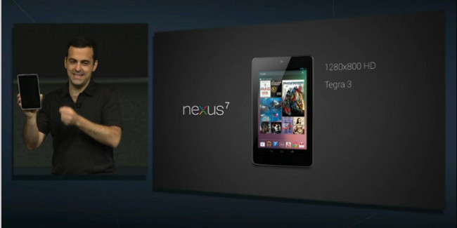 Google Nexus, el tablet de Google nacido para competir con el Kinddle Fire