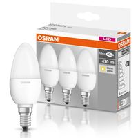 Pack de 3 bombillas LED Osram E14, de 5.3W/40W, por 7,06 euros (2,35 euros/unidad)