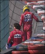 Alain Prost y Ayrton Senna