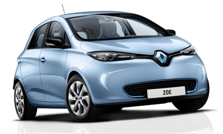 Renault ZOE azul hielo